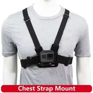 Chest Strap Mount Harness Chesty Body Mount for GoPro Hero 13 12 11 10 9 8 7 SJCAM SJ4000 AKASO insta360 DJI Osmo Action Camera