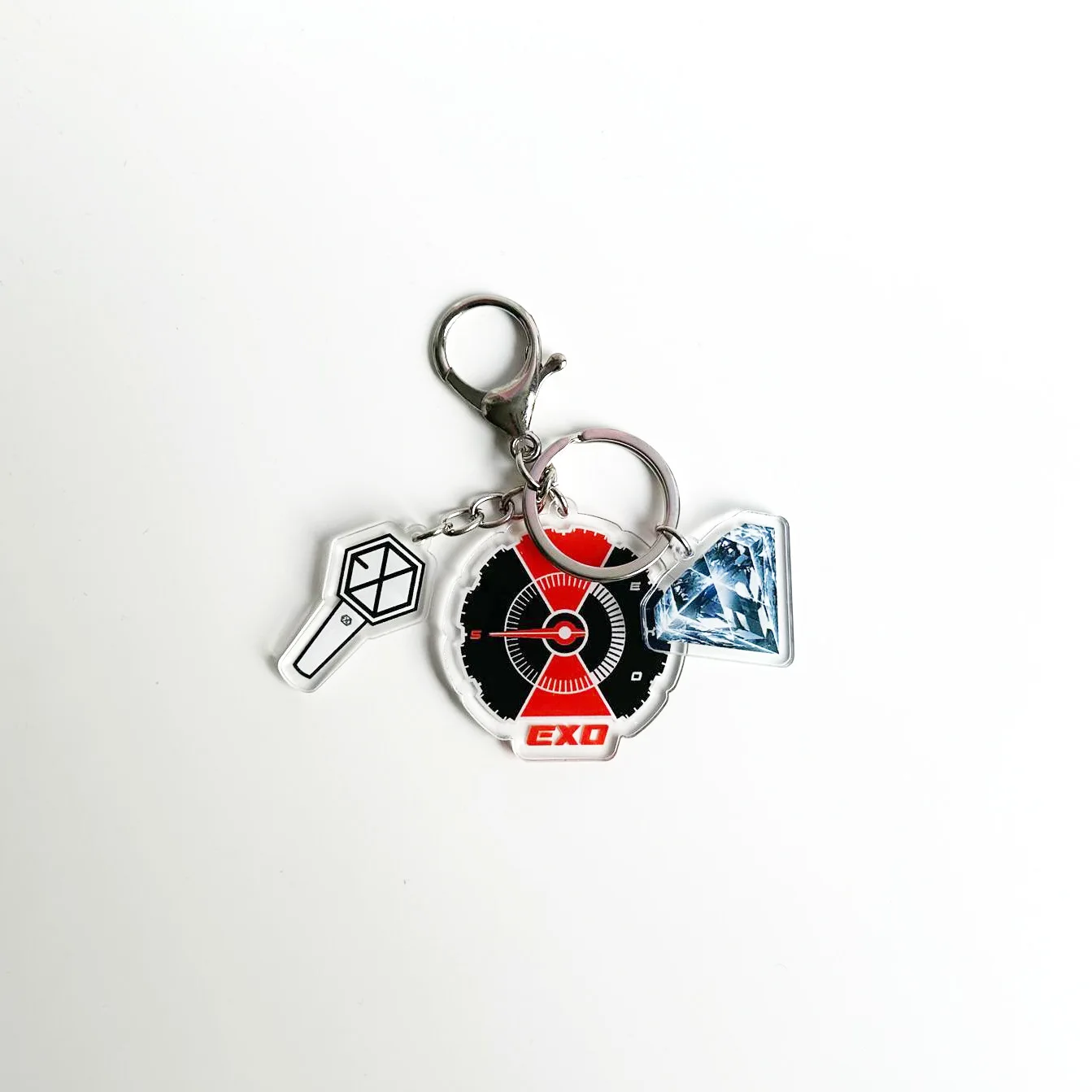 Брелок для ключей exo, сумка, очаровательный милый мультяшный студенческий рюкзак, подвеска, брелок, креативные подарки для друзей