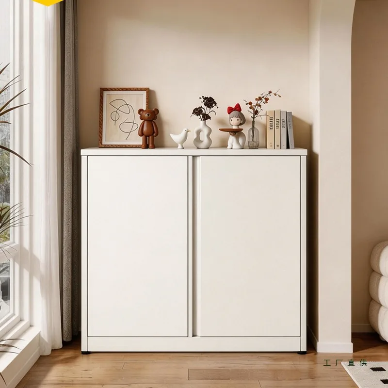 Balcony lockers, tin bay window cabinets, household steel shoe cabinets c