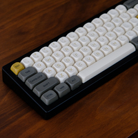 142 Keys Glimmer KOA Profile PBT Keycaps For Cherry Mx Switch Mechanical Keyboard ISO 7U Russian Korean Japanese Keycap DIY GK61