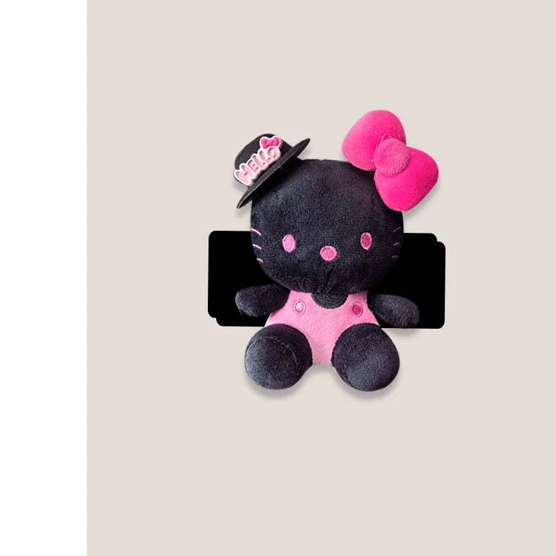 الكرتون مرحبا كيتي سقف السيارة مسند الذراع يغطي لينة سانريو kawaii سقف السيارة غطاء مقبض السيارات الداخلية اكسسوارات السيارات الداخلية هدية #2