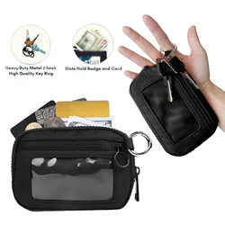 Men and Women Lightweight Minimalist 3 Pocket Wallets RFID Blocking Credit Card Holder Portable Mini Coin Wallets