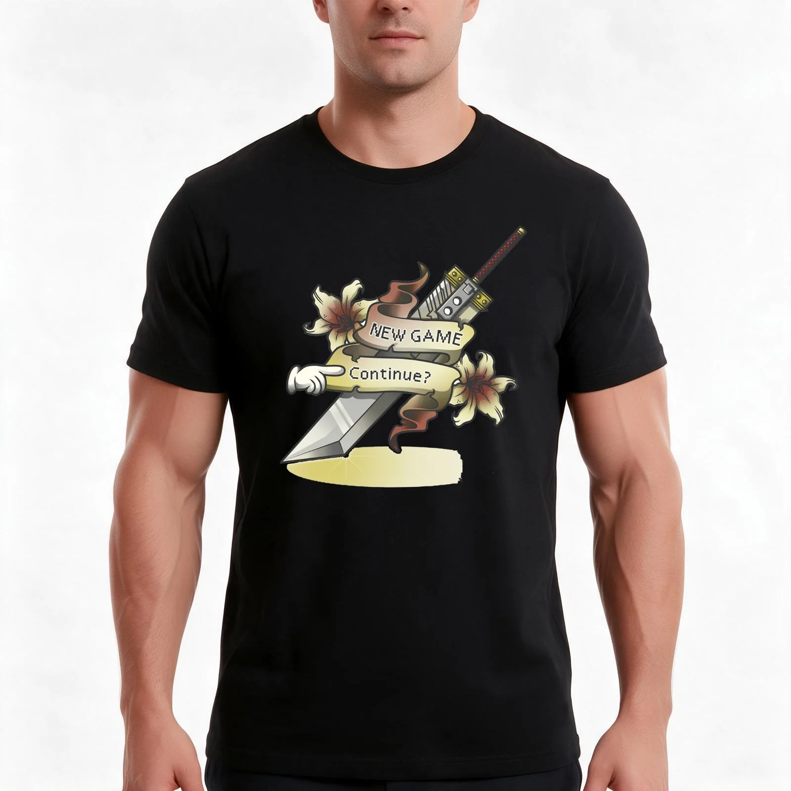 continue T-Shirt Summer Casual Cotton Tee Oversized Streetwear Tops Vintage Graphic Print Loose Fit Short Sleeve