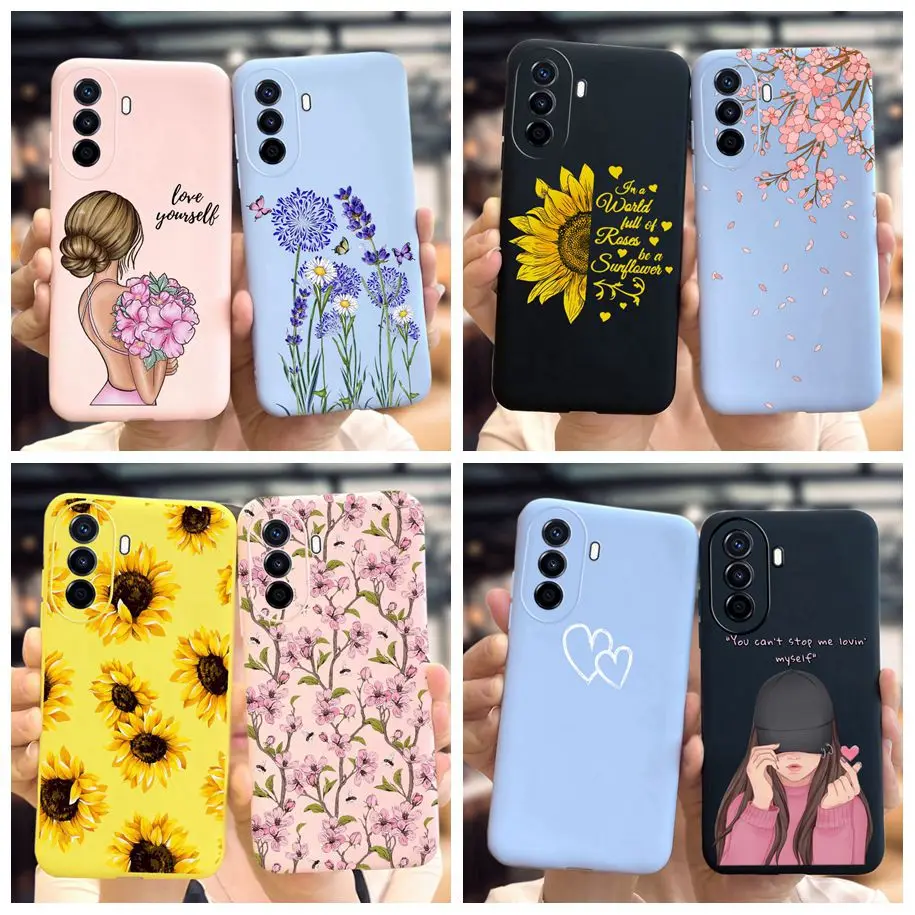 Shockproof Case For Huawei Nova Y70 Case Nova Y70 Plus Fundas Soft Back Cover For Huawei NovaY70 Y 70 Y70Plus MGA-LX9 Phone Case