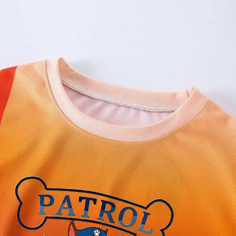 2026 Sommer Kinder Freizeitoutfits Atmungsaktives Mesh Kinder T-Shirt und Shorts Zweiteiliges Set PAW Patrol Jungen Basketballkleidung – Detail 13