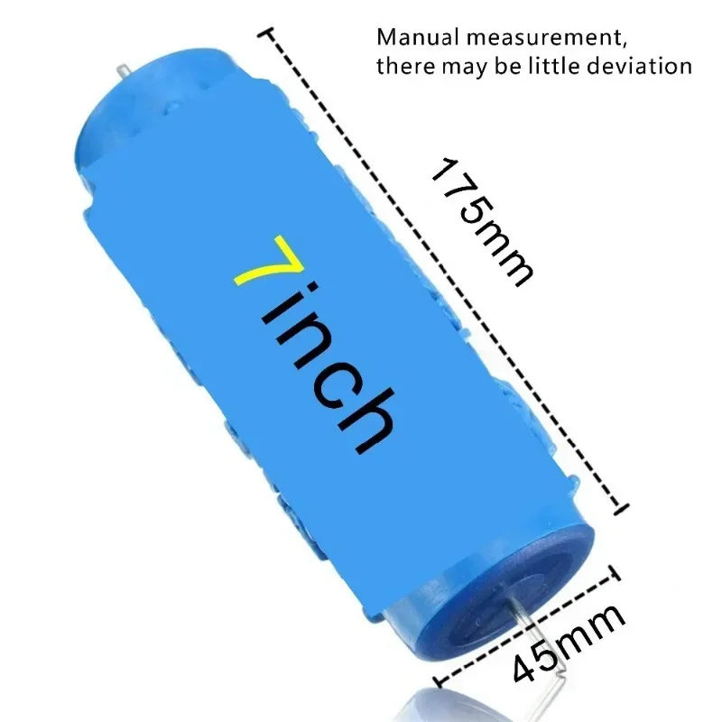 7inch Roller And Patterned Paint Machine Wall Tools 5" Rubber Roller Brush Tool Set 3D Pattern Wallpaper Room Decor