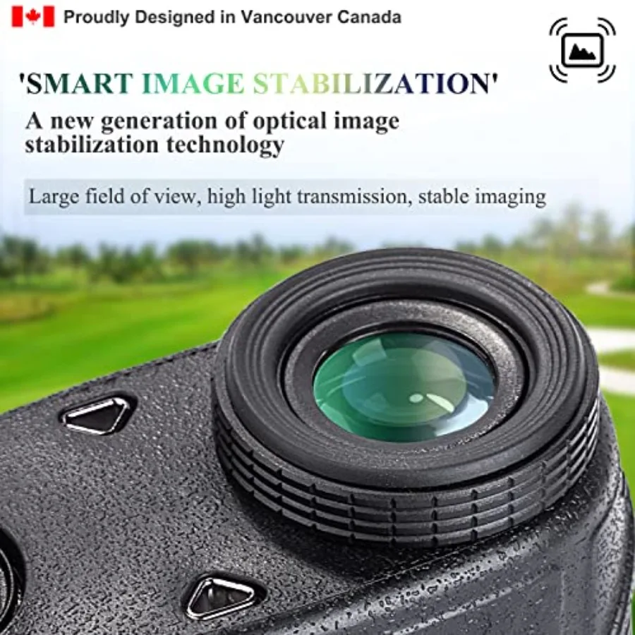 Hoge precisie hellingmodus met scanfunctie voor golfafstandsmeter Pole Vlagvergrendeling en trilwaarschuwing tot 2500 meter OLED Di