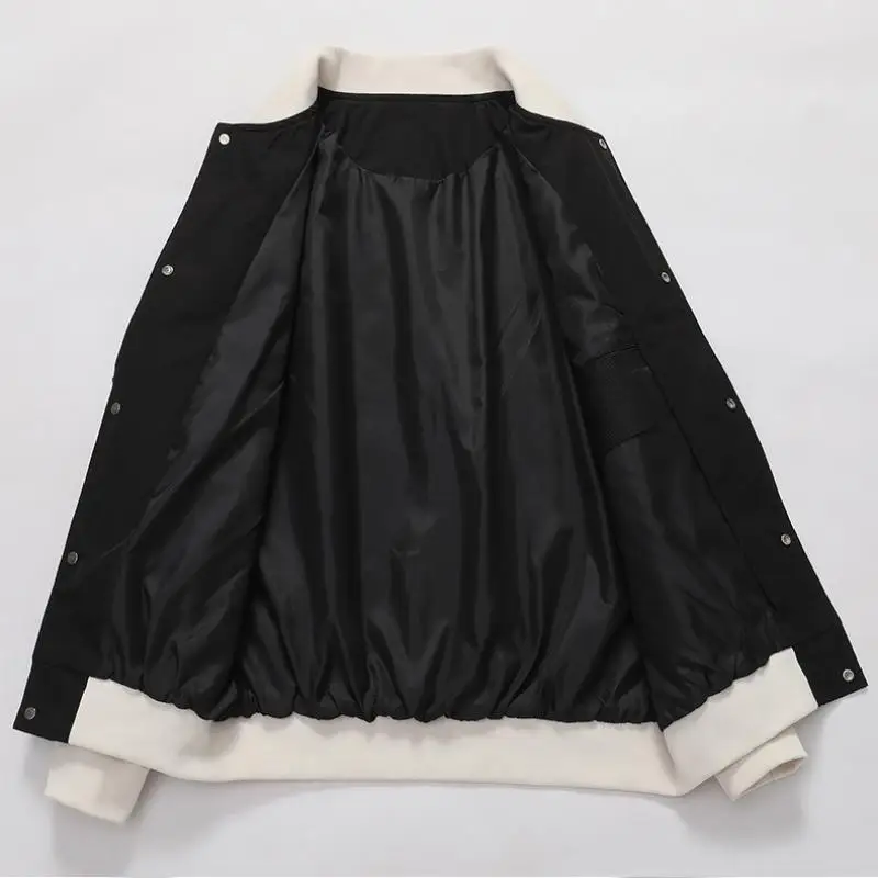 175 كجم الرجال البيسبول سترة كبيرة الحجم 160 كجم 150 كجم سستة يصل المتضخم سترة الرجال مزدوجة الجانب ارتداء معطف خمر الذكور كبيرة 6xl 7xl