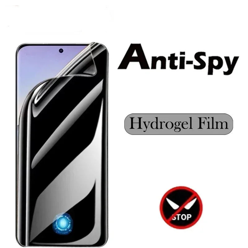 2 Stück Anti-Spion Privatsphäre Hydro gel Film Displays chutz folie für vivo v25e Mexiko s17 v29 Lite y35m y36 y33t y33e