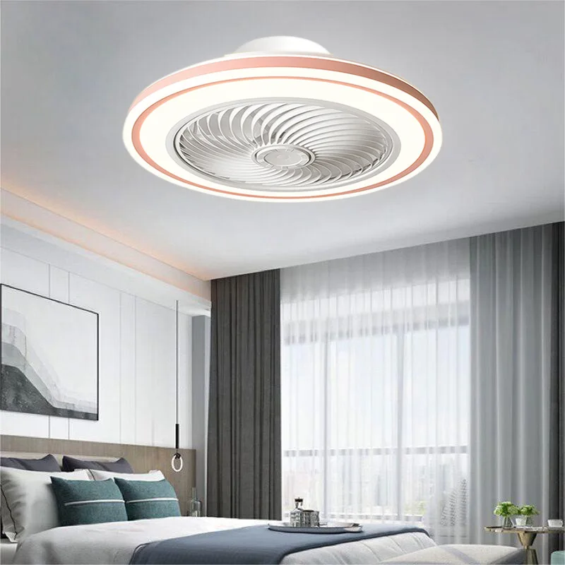 Imagem -02 - Ventiladores de Teto Inteligentes com Luzes Smart App Remote Control Grande Lâmpada de Vento para Sala de Estar e Decoração do Quarto