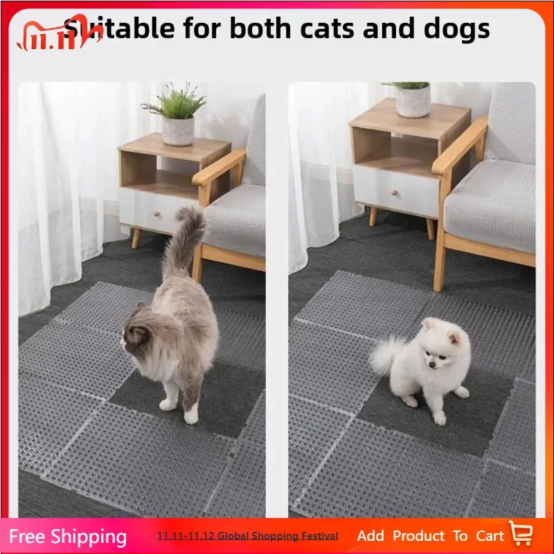 

Lengthen12CM Anti-Cat Spikes Mat Anti-Climbing Fence Balcony Isolation Gardening Bird Repellent Scare Pigeons Squirrel Repellent