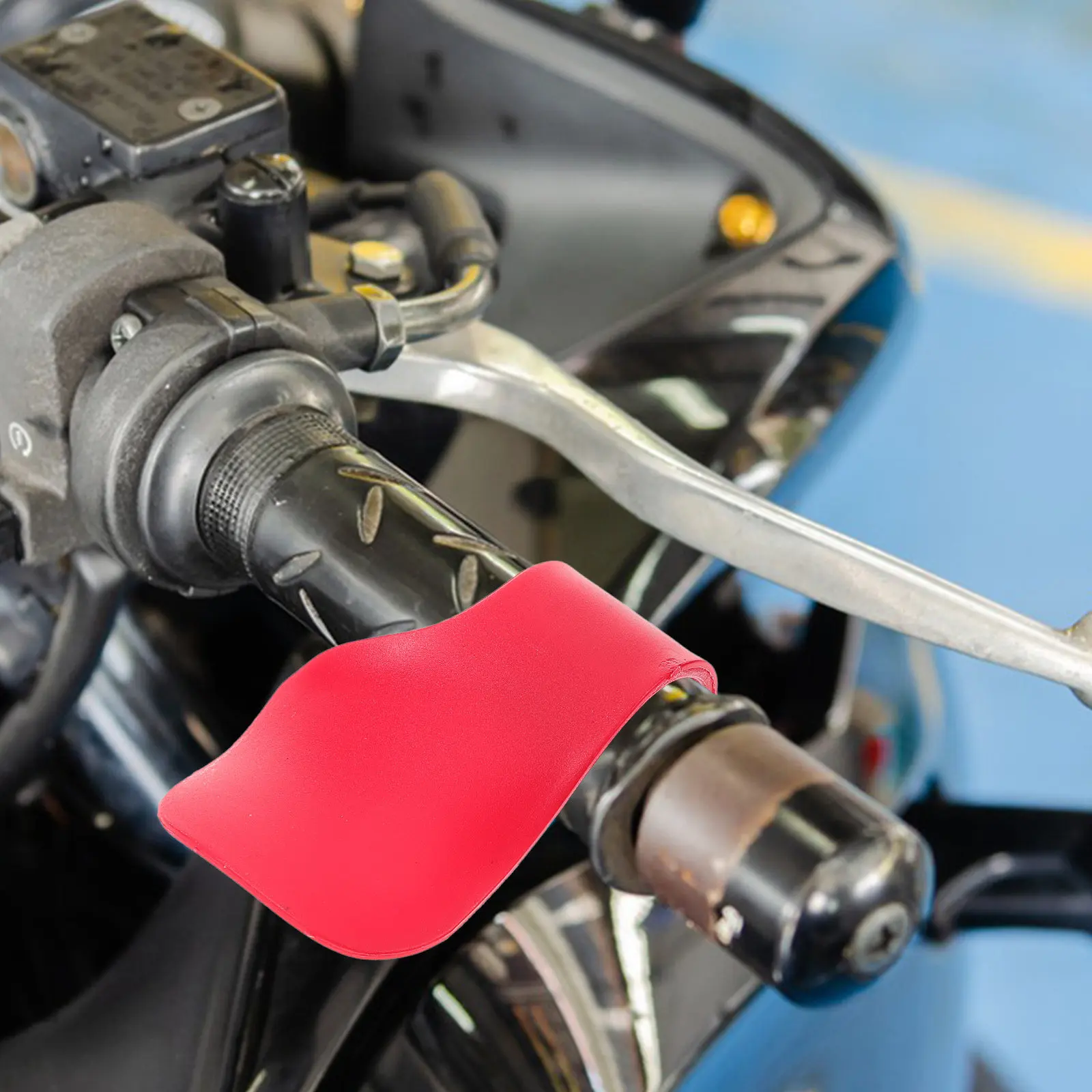 6Pcs Motorcycle Throttle Assist Solid ABS Cruise Control Handlebar Aid Motorcycle Wrist Rest Throttle Grip Cruise Aid Control