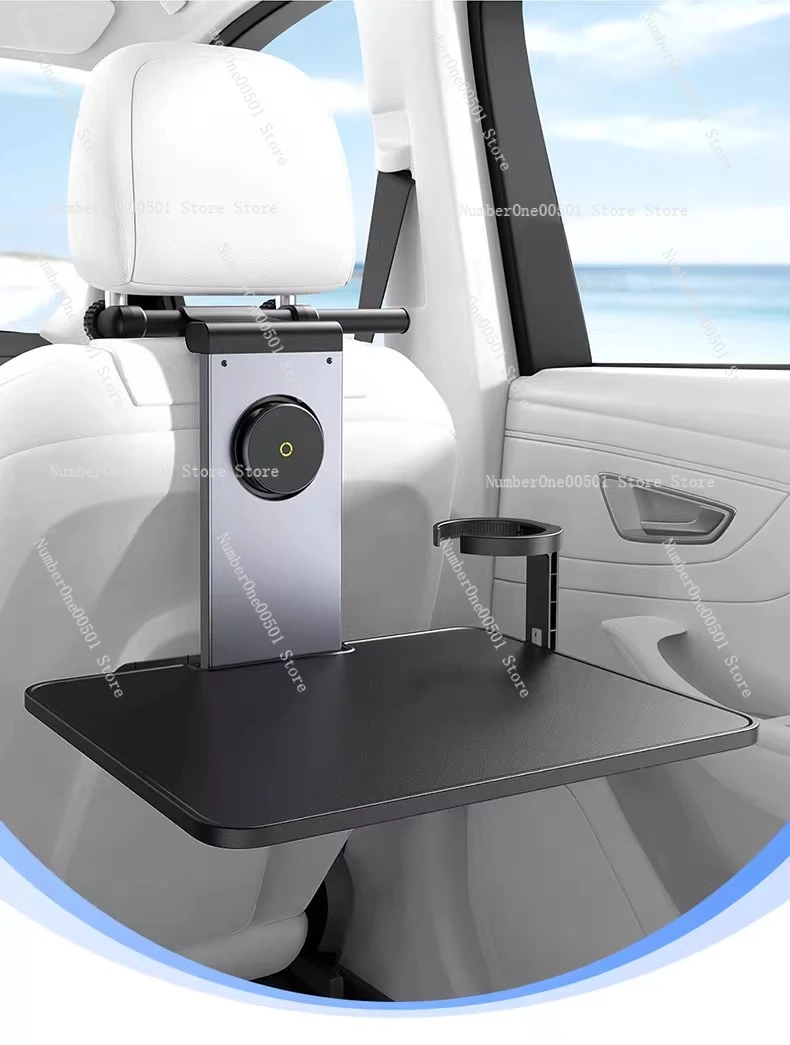 

Автомобильный небольшой столик, задний складной столик, автомобильный офис, многофункциональное заднее сиденье, держатель для мобильного телефона для ноутбука