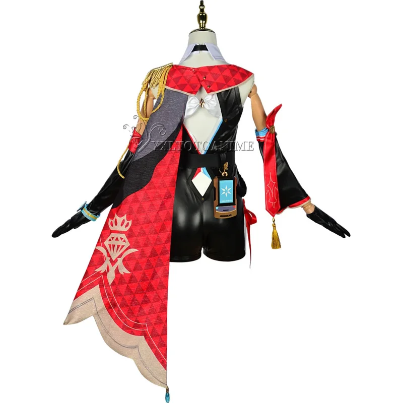 AIAI 2025Honkai Star Rail Topaz Numby Cosplay Costume Wig Game Uniform Headwear Interastral Peace Corporation Halloween Party fo