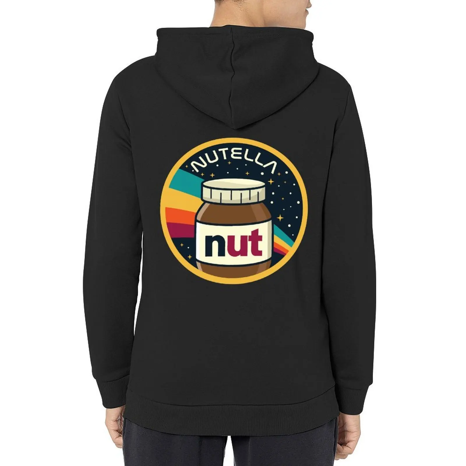 

Nutella Space Delivery Hoodie men's sweat-shirt set men clothes men's winter sweater blouse graphic hoodie