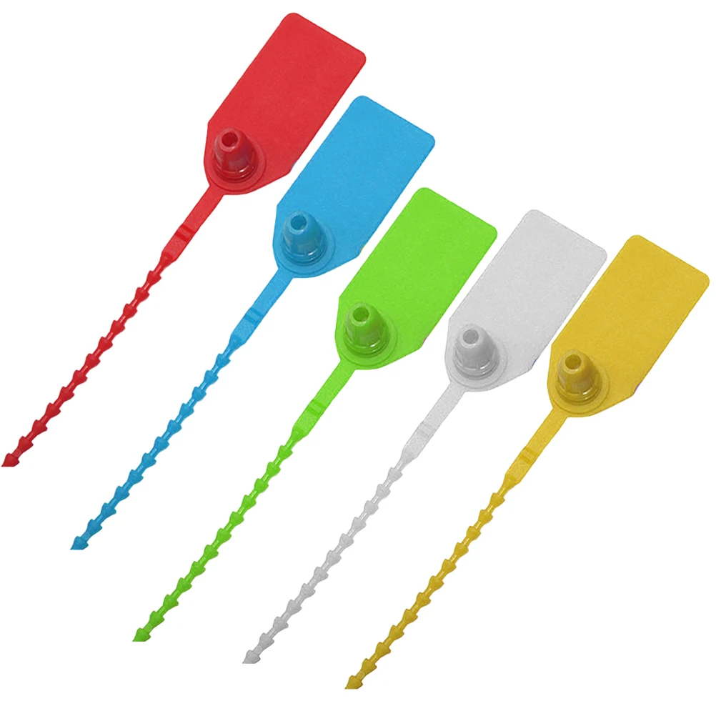 

50 pcs Cable Tie Zip Tie Fixing Ring Plastic Seal Bundling Wire Label Sign Board Loop Indoor Outdoor