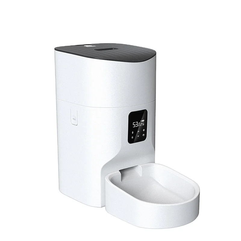 

Fully Automatic 7L9LWIFI Remote Control Pet Food Dispenser Intelligent Plastic Feeding Device For Cats And Dogs