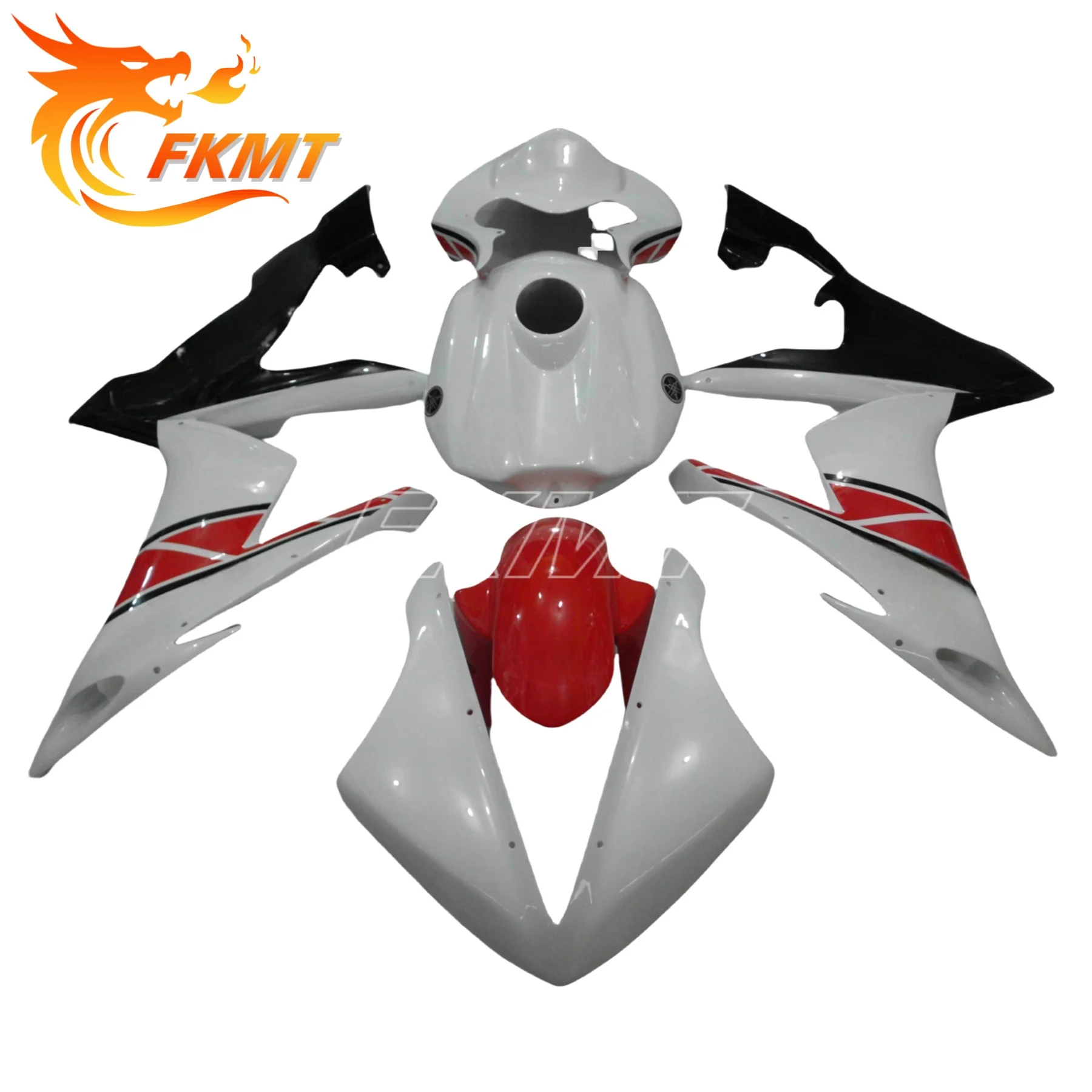 

Motorcycle fairing fits for YZF-R1 2004 2005 2006 YZF1000 04 05 06 Body fairing Blue White Black motorcycle shell