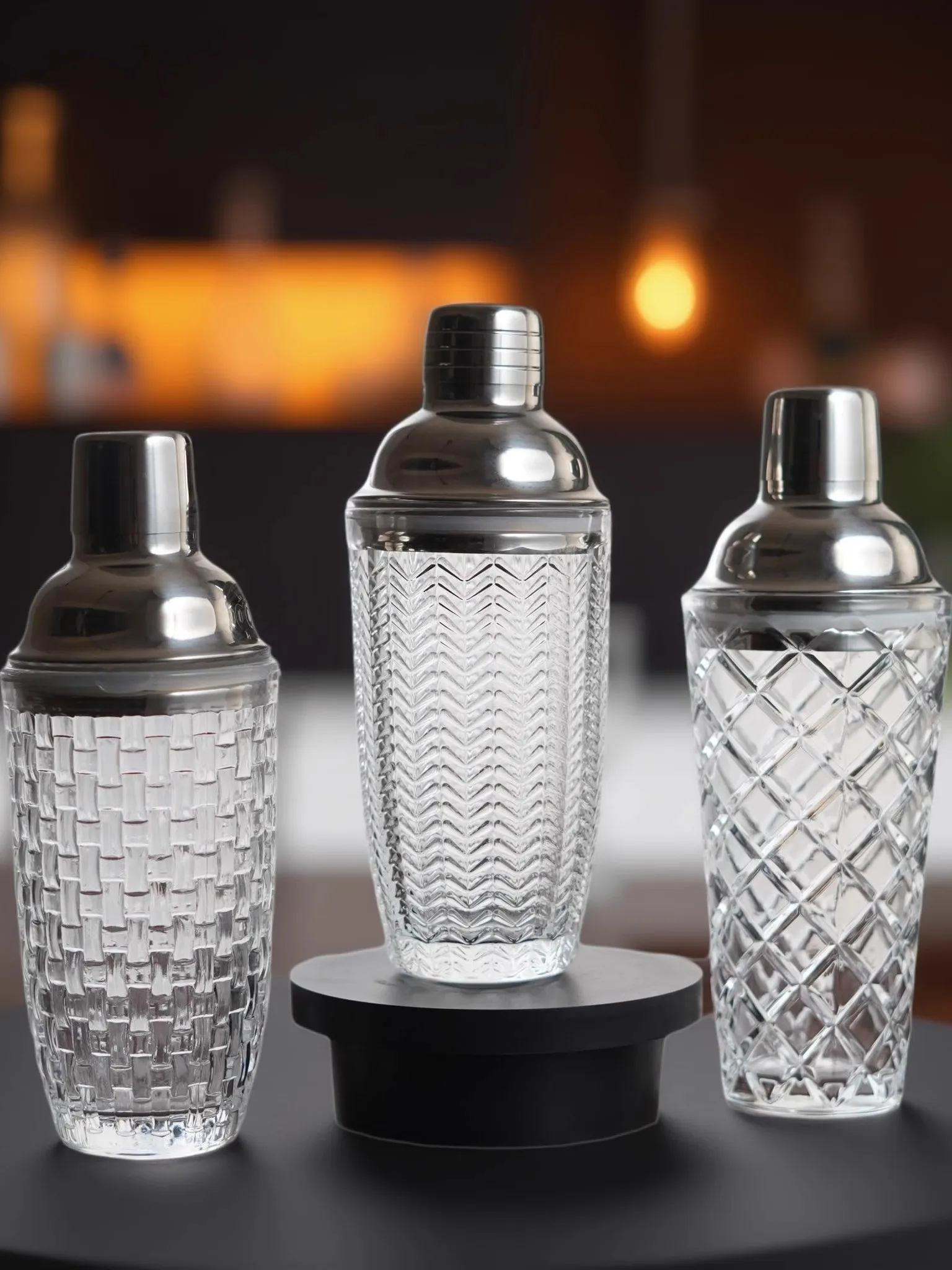 Light luxury Advanced Bar Restaurant Creativity Personality Wine Mixing Bottle Exquisite Thickened Glass Shake The Wine Pot