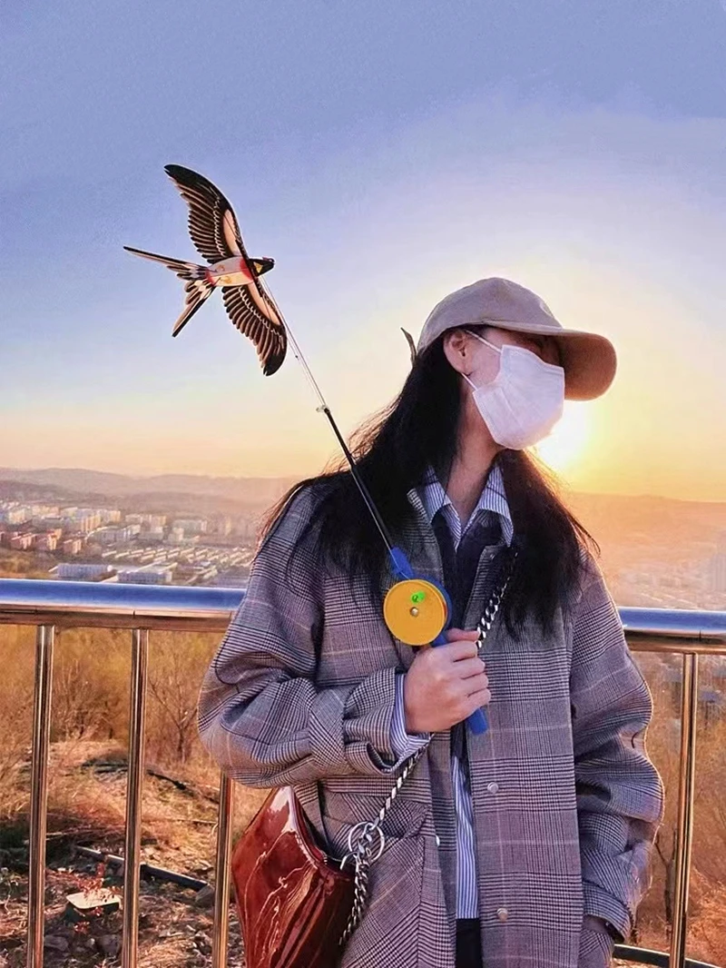 Enfants cerf-volant ligne de pêche volante PE cerfs-volants jouets de plein air vent cerf-volant en plastique cerf-volant de plage ligne papillon cerf-volant serpent koi weifang cerf-volant