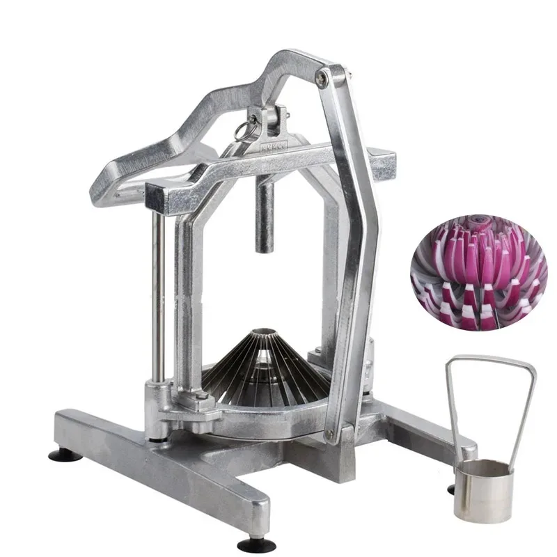 Manual Blooming Onion Machine Commercial Onion Cutter Manual Flowering Onion Cutting Machine