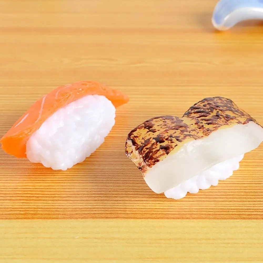 Simulación de comida japonesa, modelo de Sushi, bola de arroz, juego de simulación, cocina, juguetes de cocina, comida de imitación, juguetes para niños/