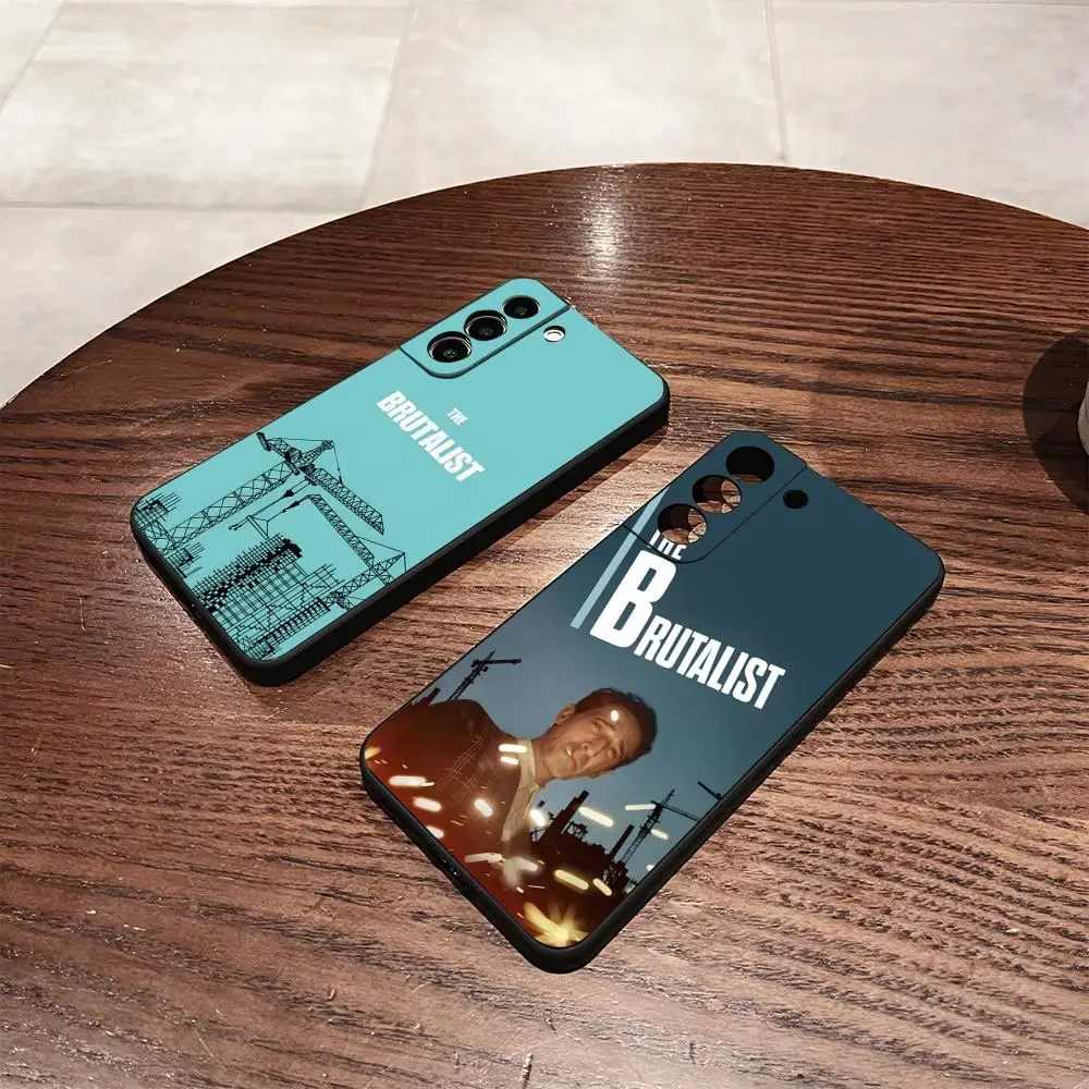 The Brutalist Movie Phone Case For Samsung S26 S25 S24 FE S23 S22 S21 Plus S20 Ultra Note20Ultra Black Soft Shell