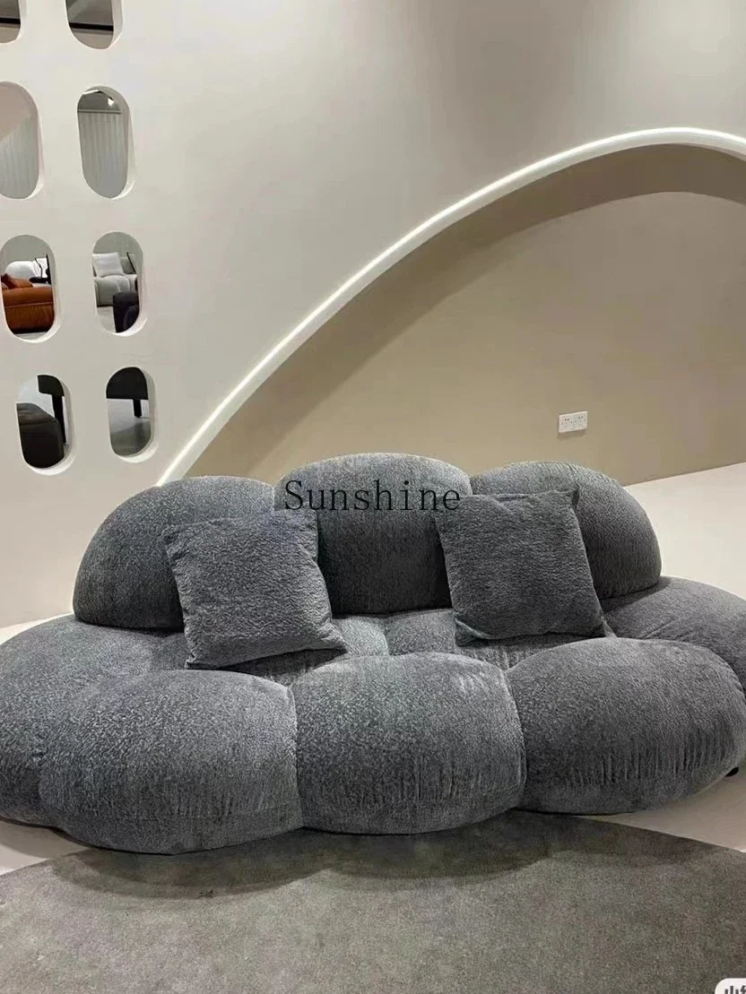 Living room cloud sofa special-shaped reception sofa