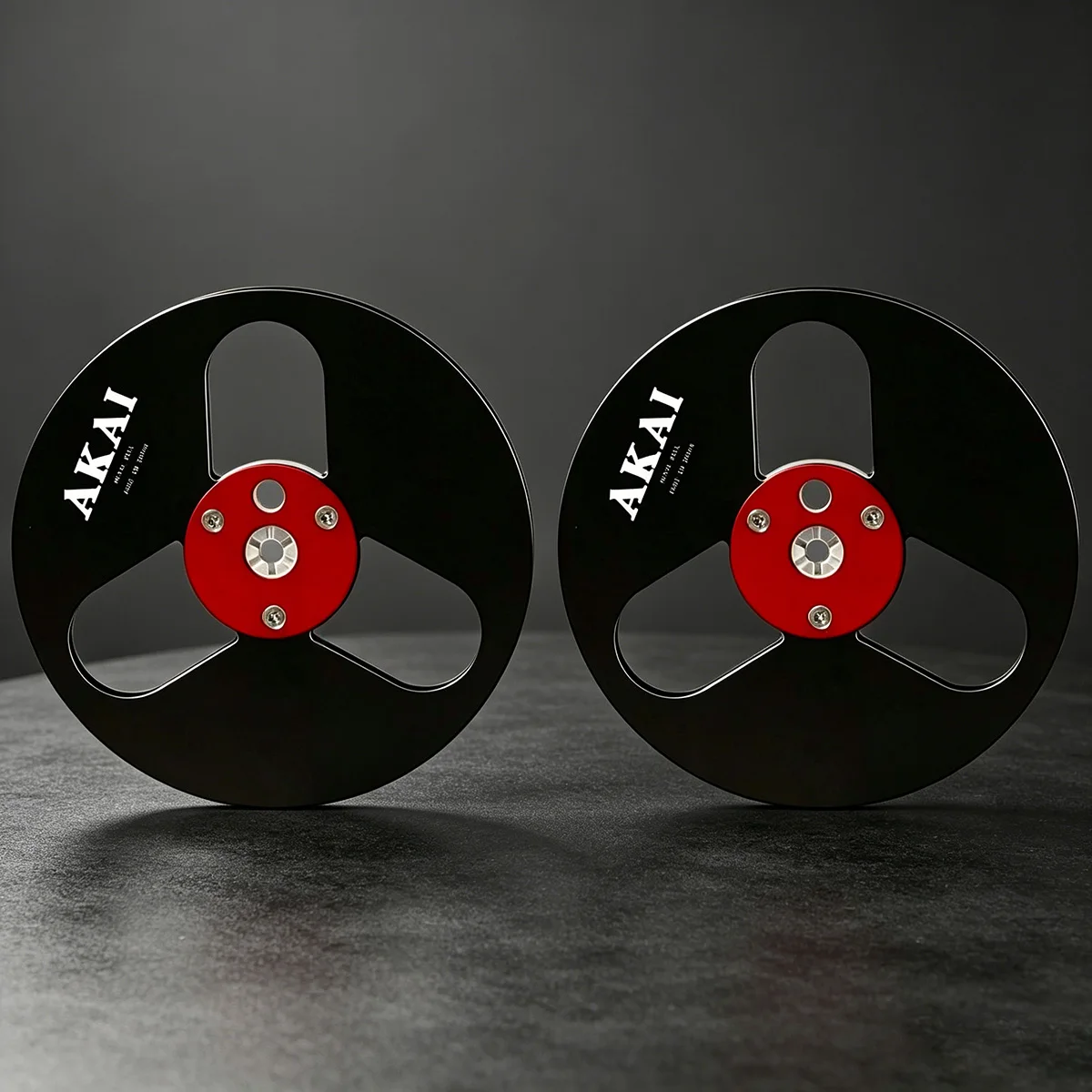 Bobina Abierta de Aluminio de 7" x 1/4" para Grabadoras de Cinta, Compatible con AKAI, Nuevas Piezas de Repuesto para Grabación de Audio