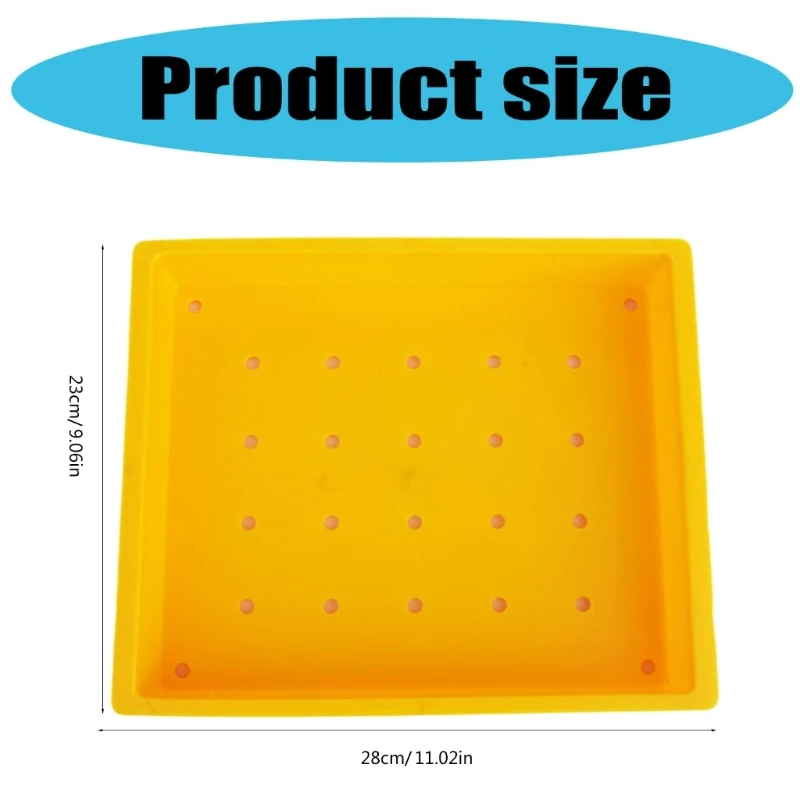 Golfbal Dispenser Tray Multifunctionele container Plastic golfbak opbergdoos