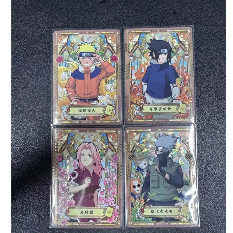 Kayou Naruto PTR SSR UR PU MR SP BP Card Hyuga Hinata Uzumaki Naruto Haruno Sakura Collection Card Christmas Birthday Gift Toys