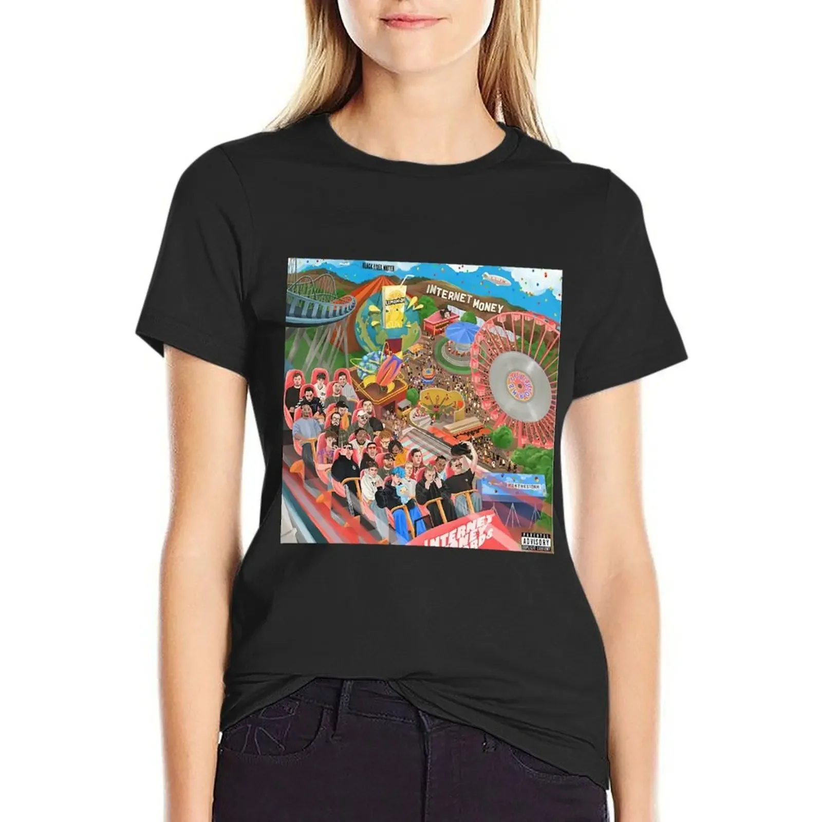 

B4 the storm internet money T-Shirt summer tops Aesthetic clothing customs design your own animal prinfor t shirts for Womens