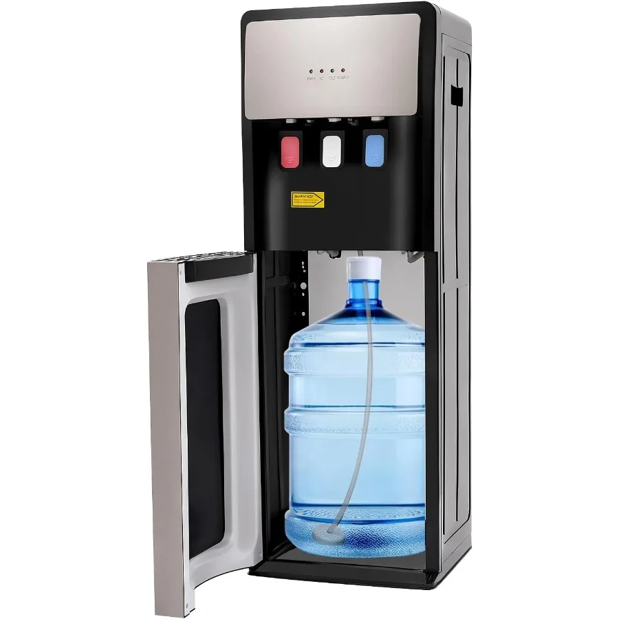 

Bottom Loading Water Cooler Dispenser Designed for 5 Gallon Bottles with Three Temperature Settings Including Hot and Cold Spou