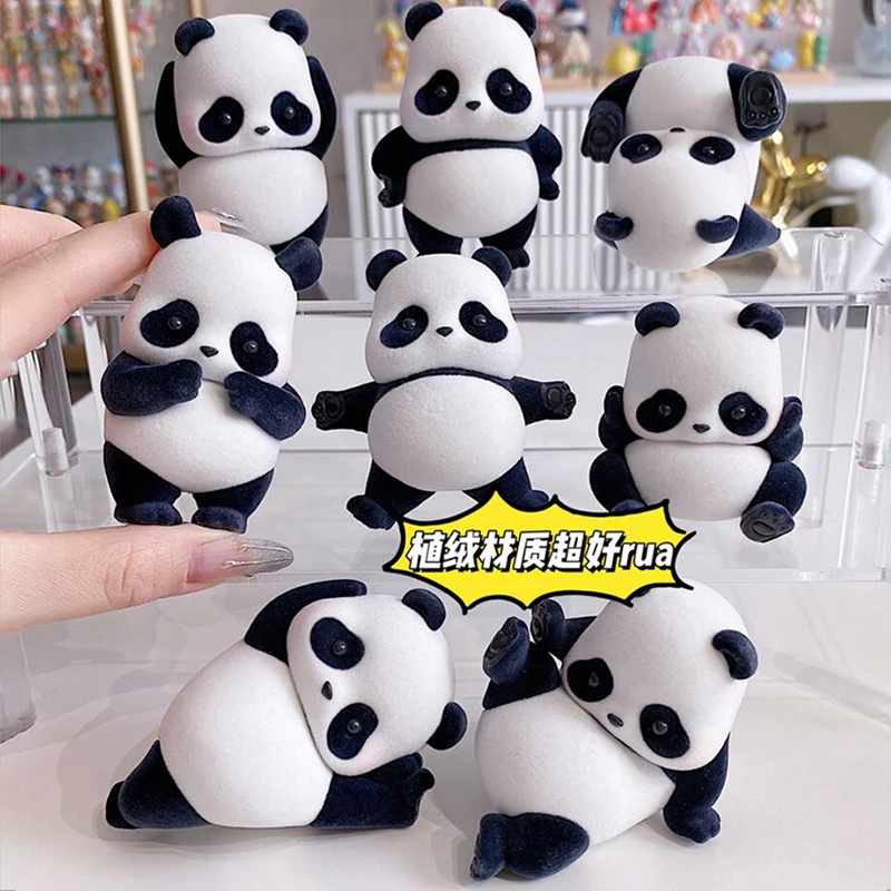 Panda Roll Daily V2 Series Blind Box Cute Panda Action Figure Surprise Bag Kawaii Anime Doll Mystery Bag Home Desk Decor Toy