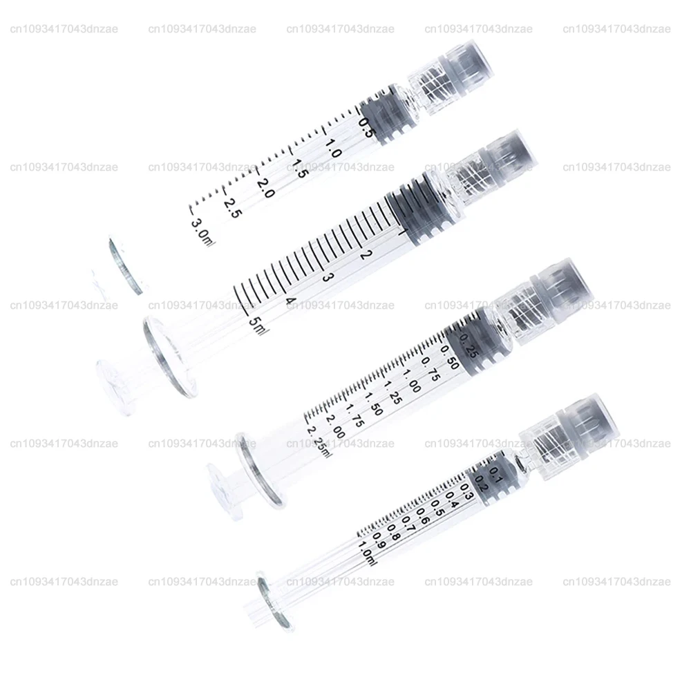 1ml/2.25ml/3ml/5ml Beauty Glass Syringe Luer Lock Syringe Borosilicate Glass Prefillable Syringe Medical Liquid Injector view 5