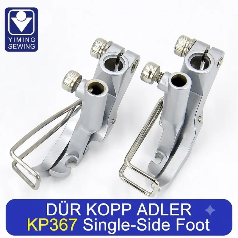 Durkopp/JUKI KP367/KP307 Presser Foot, KP367LN/KP367RN Left/Right Edge Guide Foot for Industrial Walking Foot Sewing Machine