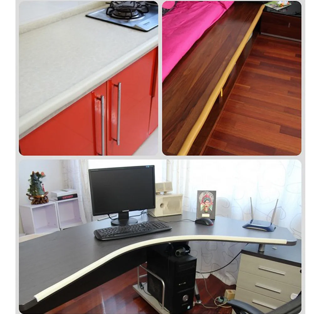 

2M Long Blue Anti-Collision Strip 36Mm Wide 13Mm Thick L-Shaped Table Corner Guard Baby Safety Protector Bumper Cushion