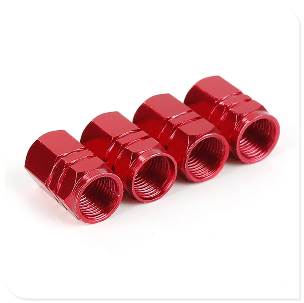 4PCS Car Accessories Tire Valve Stem caps Bolt-in for Volkswagen vw Touareg2 GolfA5 GT Touran 1.4 Fox 1.2 view 2