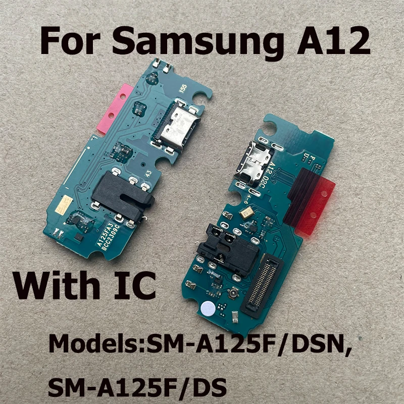 

USB Charging Port Flex For Samsung Galaxy A12 USB Charger Dock Board Connector Flex Cable