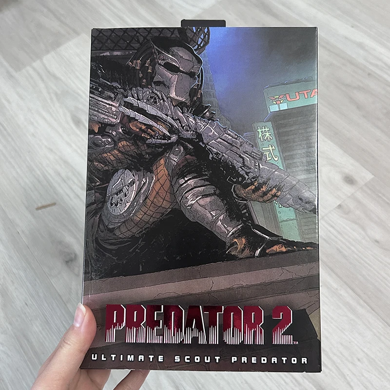 NECA Figure Ultimate Scout Predators 2 Action Figure Model Toys Joint Movable Doll New Year Present For Friends Desk Decor