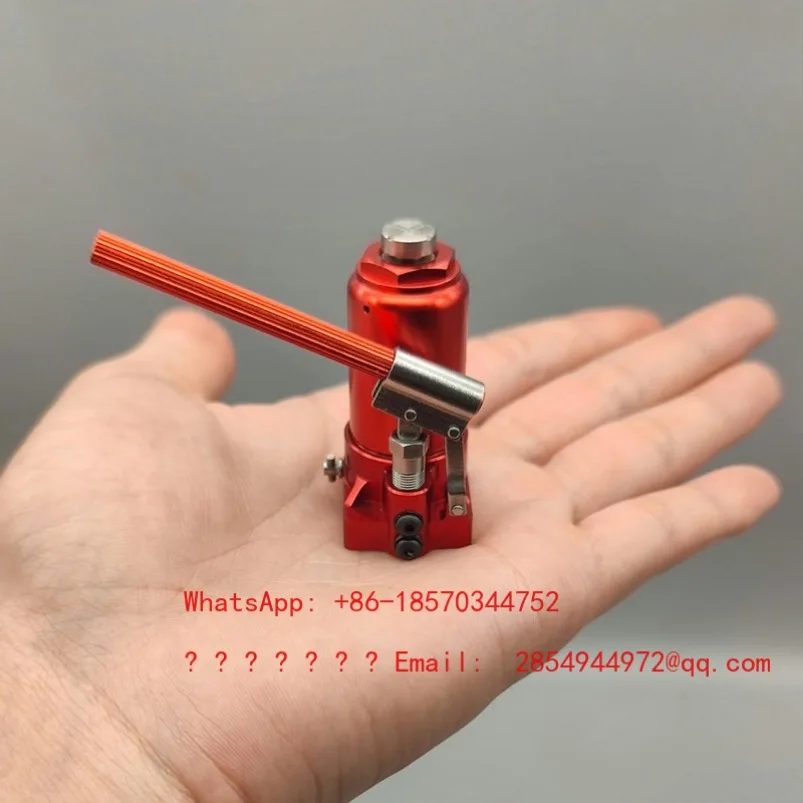 Mini Hydraulic Jack 1/10 Model, Graphics Card Holder, Scene Props
