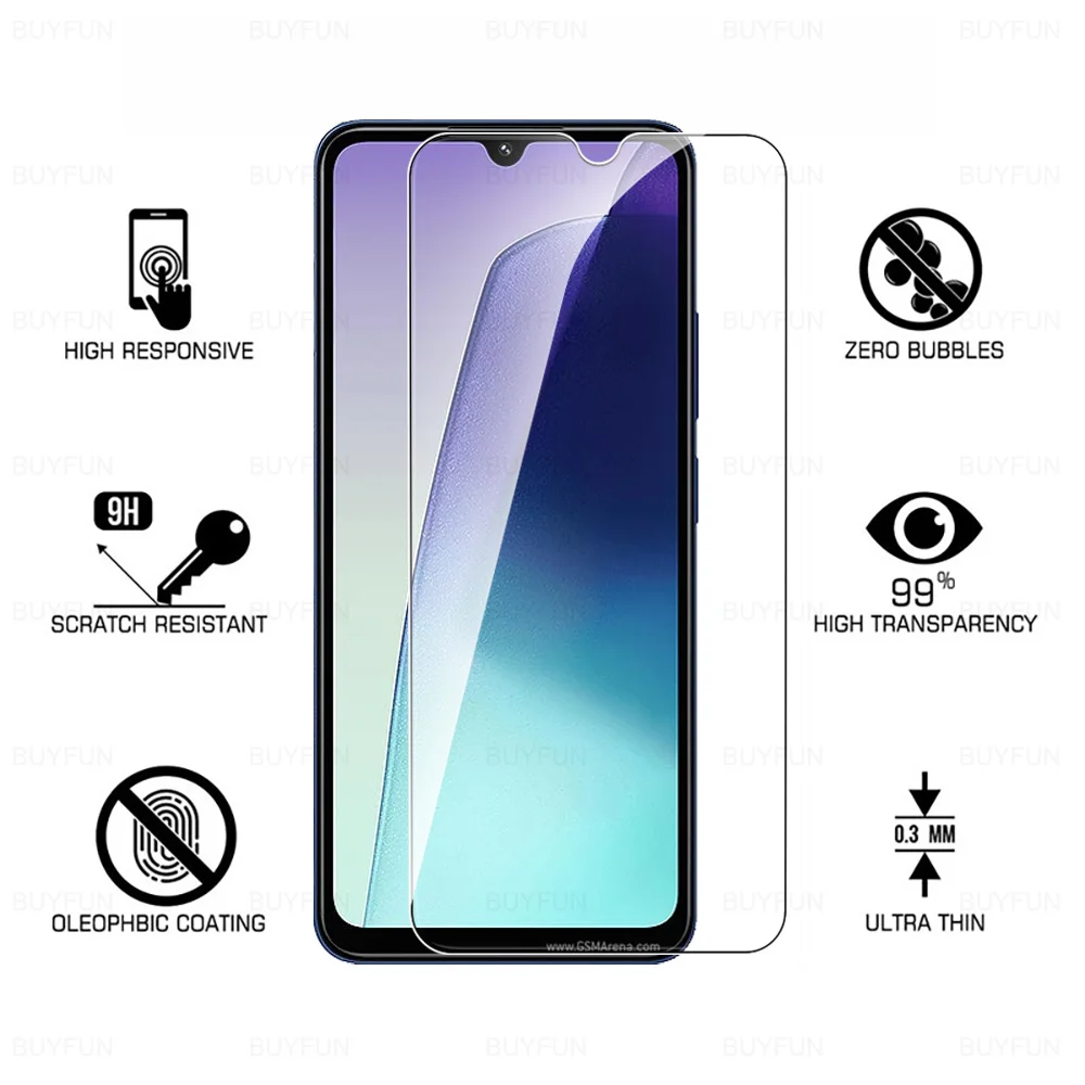 For Redmi 14C Glass 2Pcs Tempered Glass For Xiaomi Redmi14C Redmy 14 C C14 Redme 14C 4G Global Screen Protector Phone Cover Film