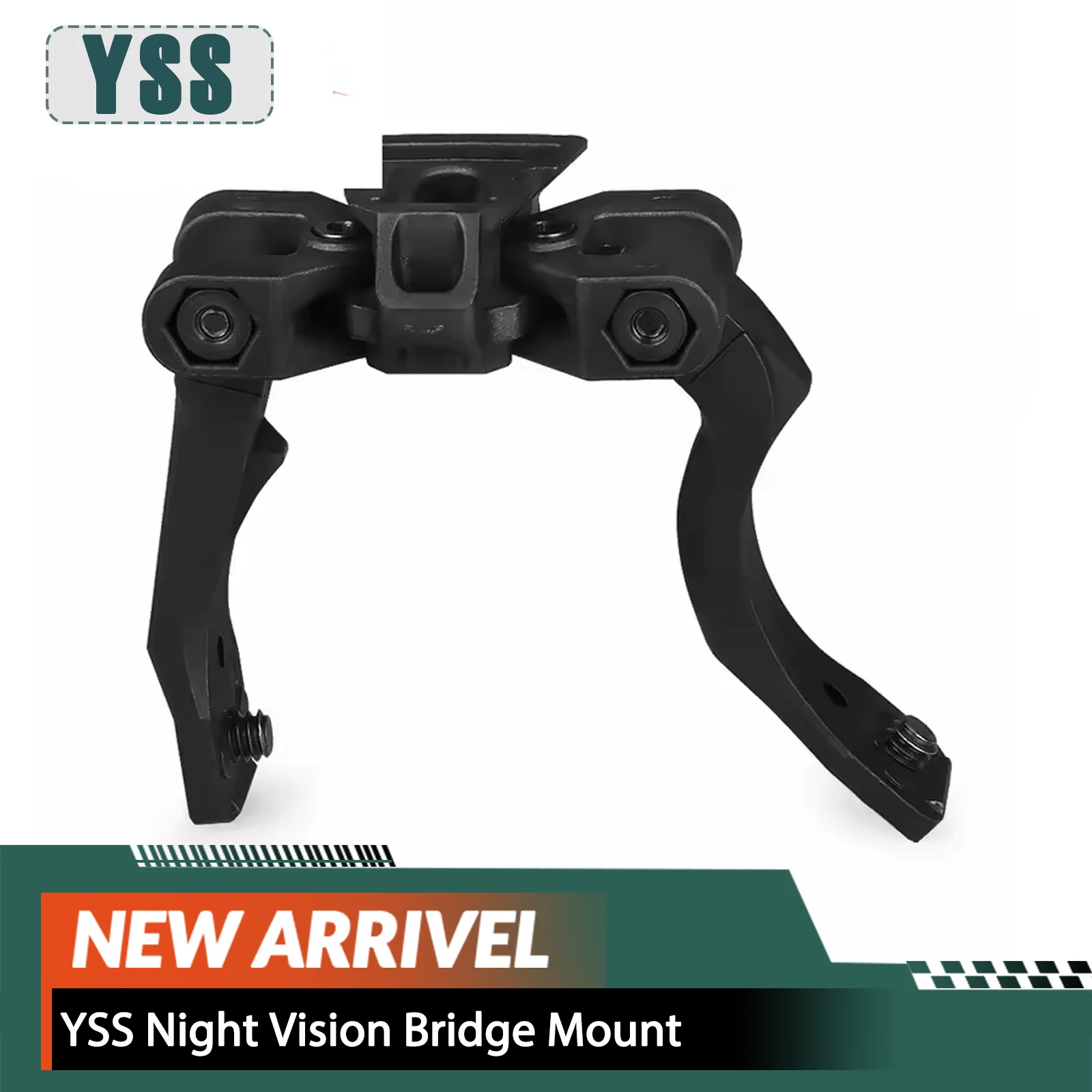 

YSS Night Vision Bridge Mount with Adjustable Field of View for Night Vision Pvs14 Dual Night Vision Mounts Pvs14 Bridge