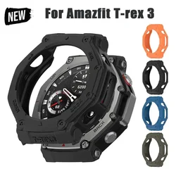 Amazfit T-rex 3 SmartWatch ์ปค๋ฒ ์ฉ TPU ๋ณดํธ ์ผ์ด์ค Amazfit Trex 3 ๋ณดํธ ์ ์ก์ธ์๋ฆฌ ์ฉ ์ํํธ ์ค๋ฆฌ์ฝ ๋ฒํผ