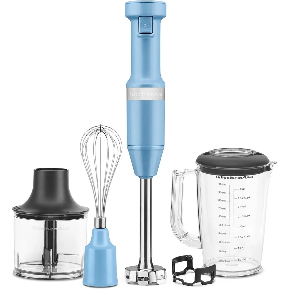 

Corded Hand Blender with Accessories, Blue Velvet Style, Model KHBV83VB