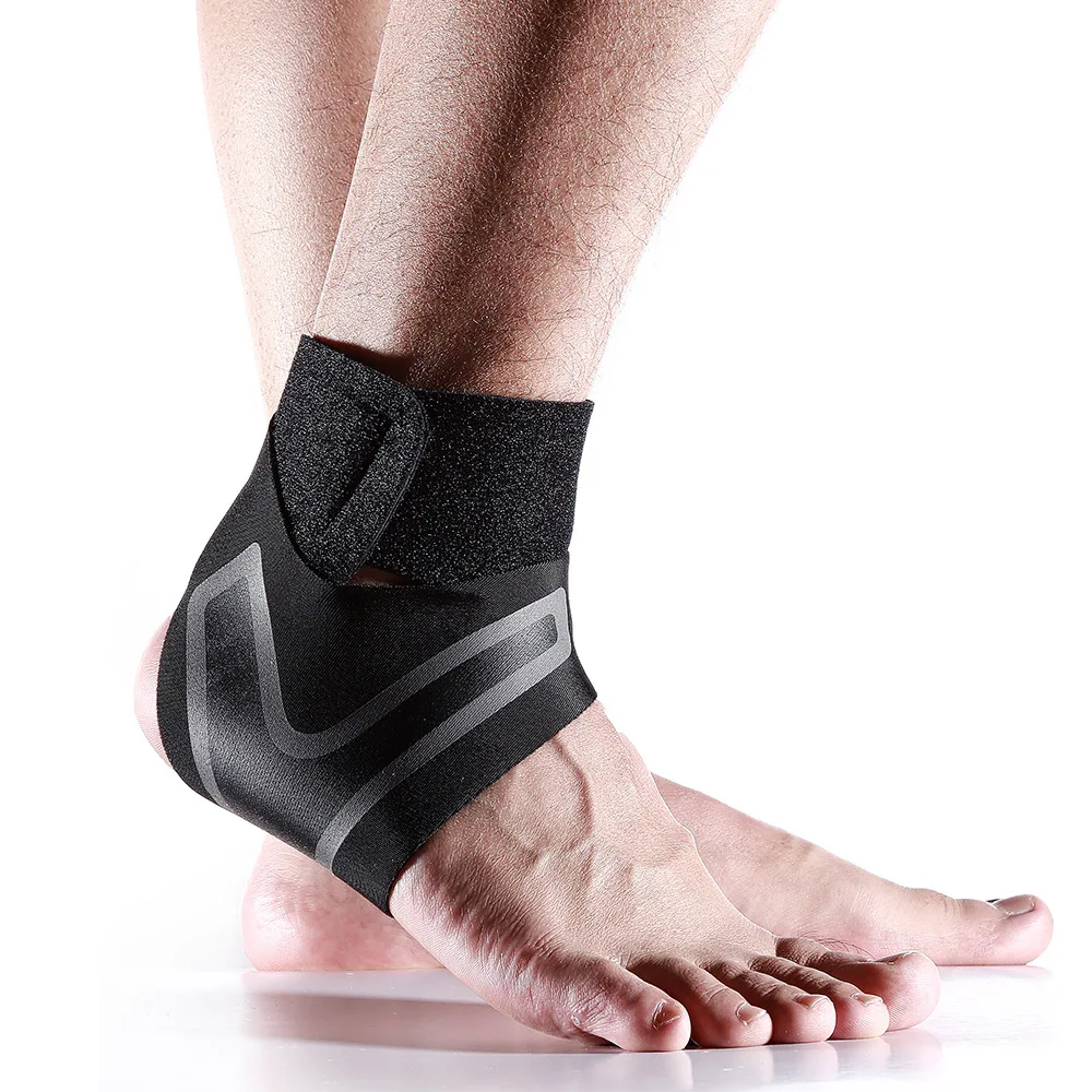 Ankle Support Brace for Sports, Protection Foot Bandage, Elastic Free Adjustment, Sprain Prevention, Fitness Guard Band