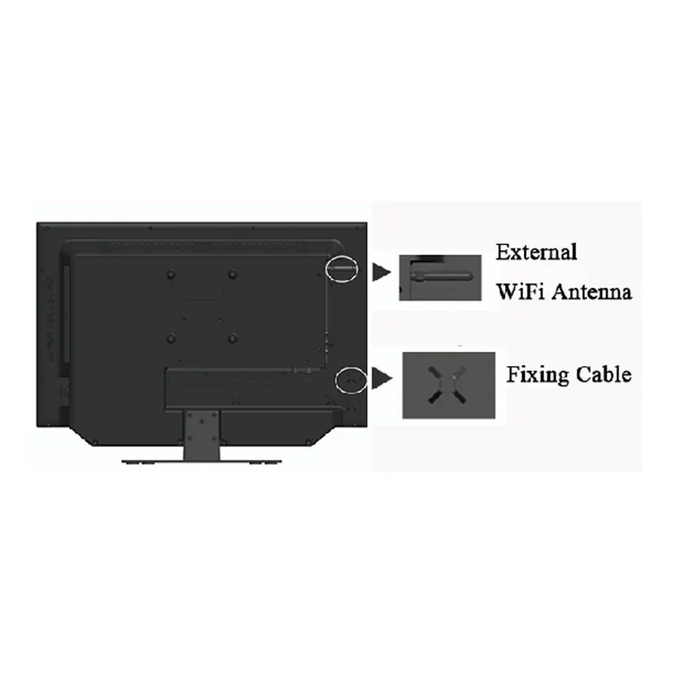 32 Inch Motorhome TV for Sale DC10.8V-32V Motorhome TV with DVD Android 32EA Television for Motorhome for RV Caravan