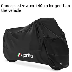 Motorcycle Cover Waterproof Dustproof UV Protective Outdoor Scooter Cover for Aprilia RSV4 RSV1000/R Caponord 1200 Dorsoduro 750