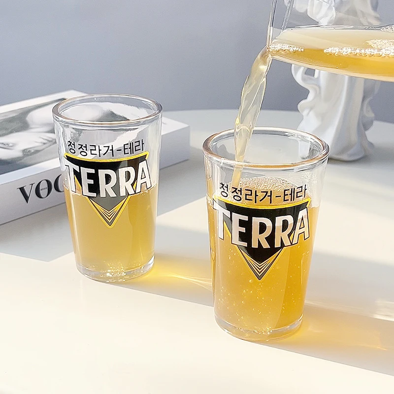 Terra Beer Glasses Suitable Home Bar Hotel Restaurant Tasting Wine Glass Personalized Logo Can Be Customized Juice wine