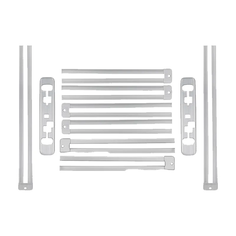 

Suitable for 15-24 Toyota Elfa 40 Series 30 Series Track Trim, Stainless Steel Seat Slide